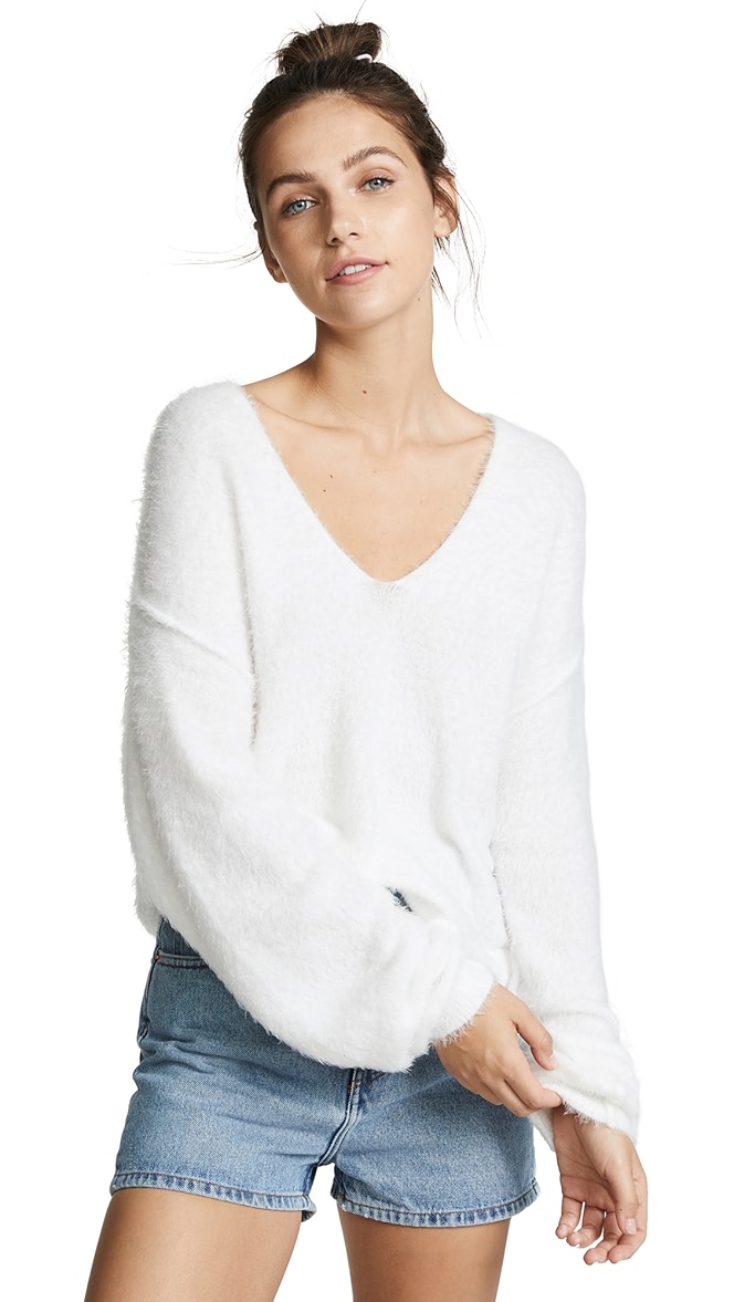 Free people v neck sweater Outlet