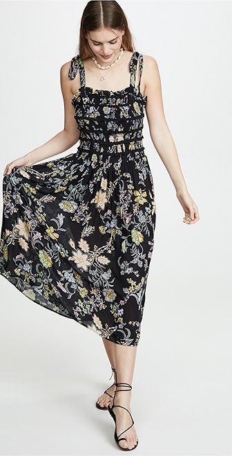 Free people isla floral midi dress Clearance
