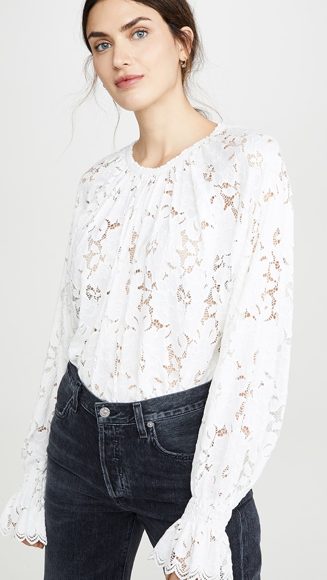 Free people olivia lace top clearance