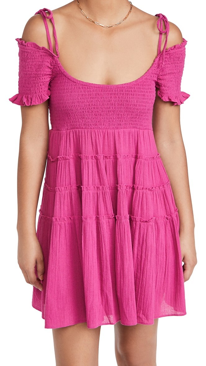 free people happy hour mini dress