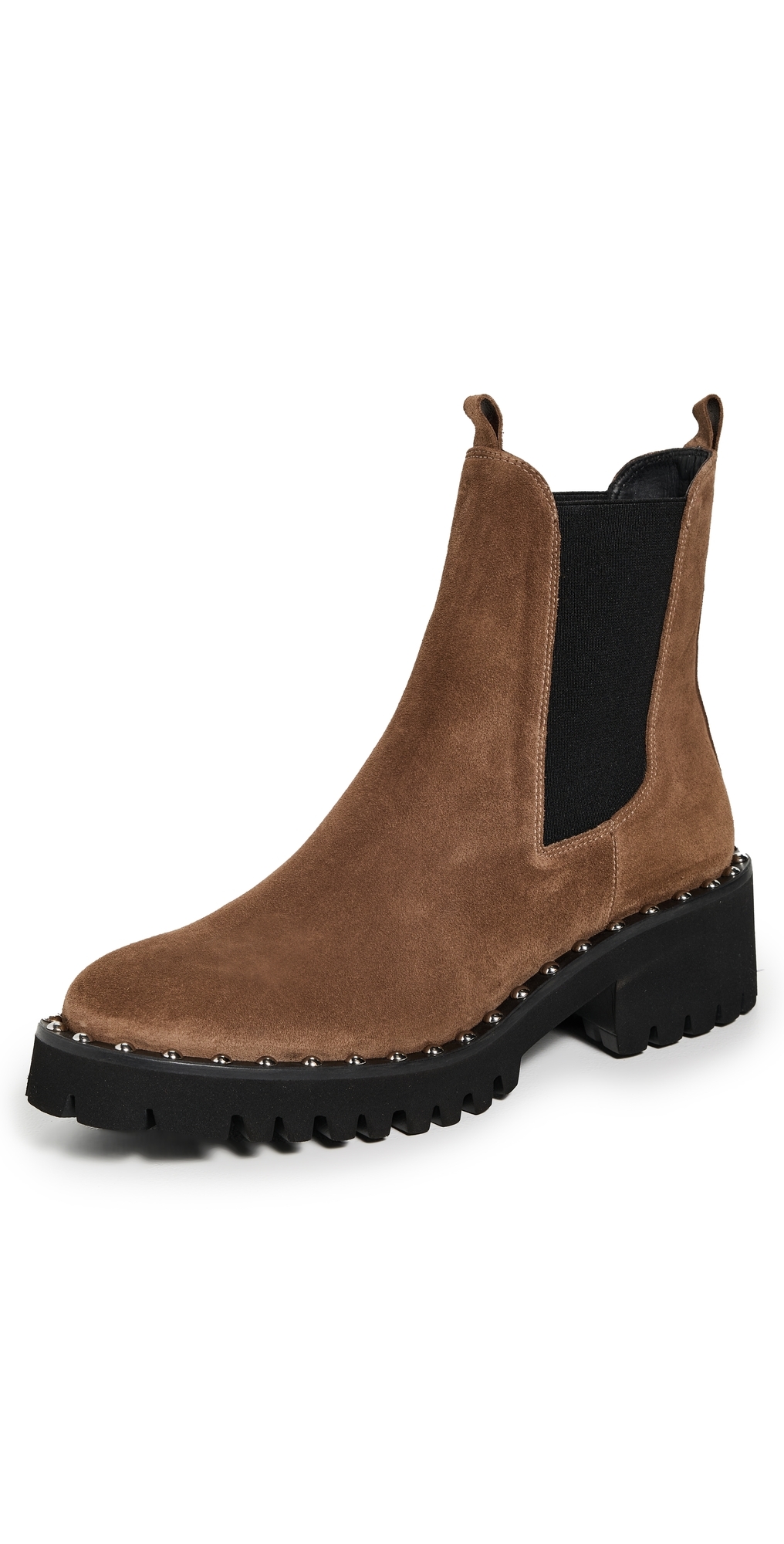 Freda Salvador Bailey Boots Sesame Suede In Brown