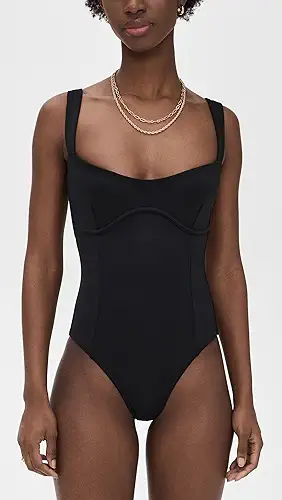 Good American Compression Sweetheart Swimsuit