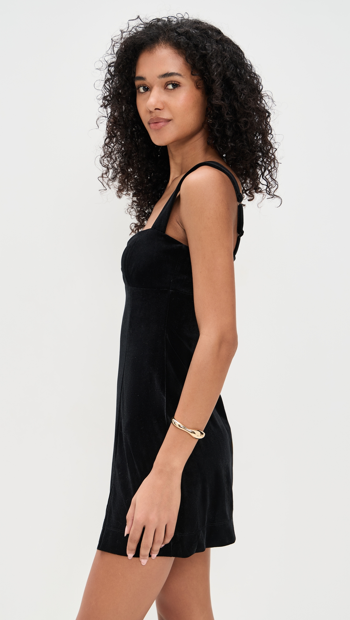 Good American Velvet Mini Dress