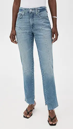 Good American Good Icon Straight Jeans