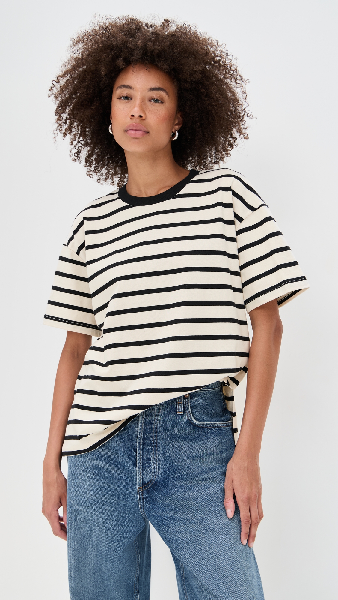 Good American Cotton Oversized Tee thumbnail