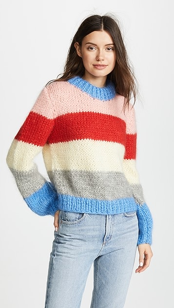 club monaco white sweater