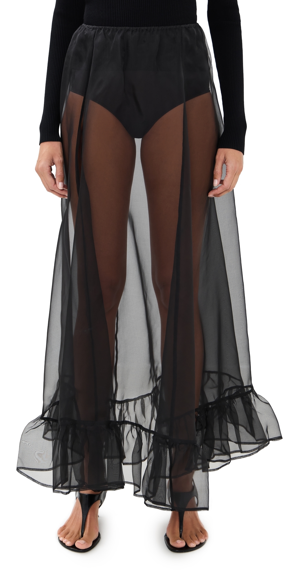 The Garment Vivaldi Skirt Black In Blue