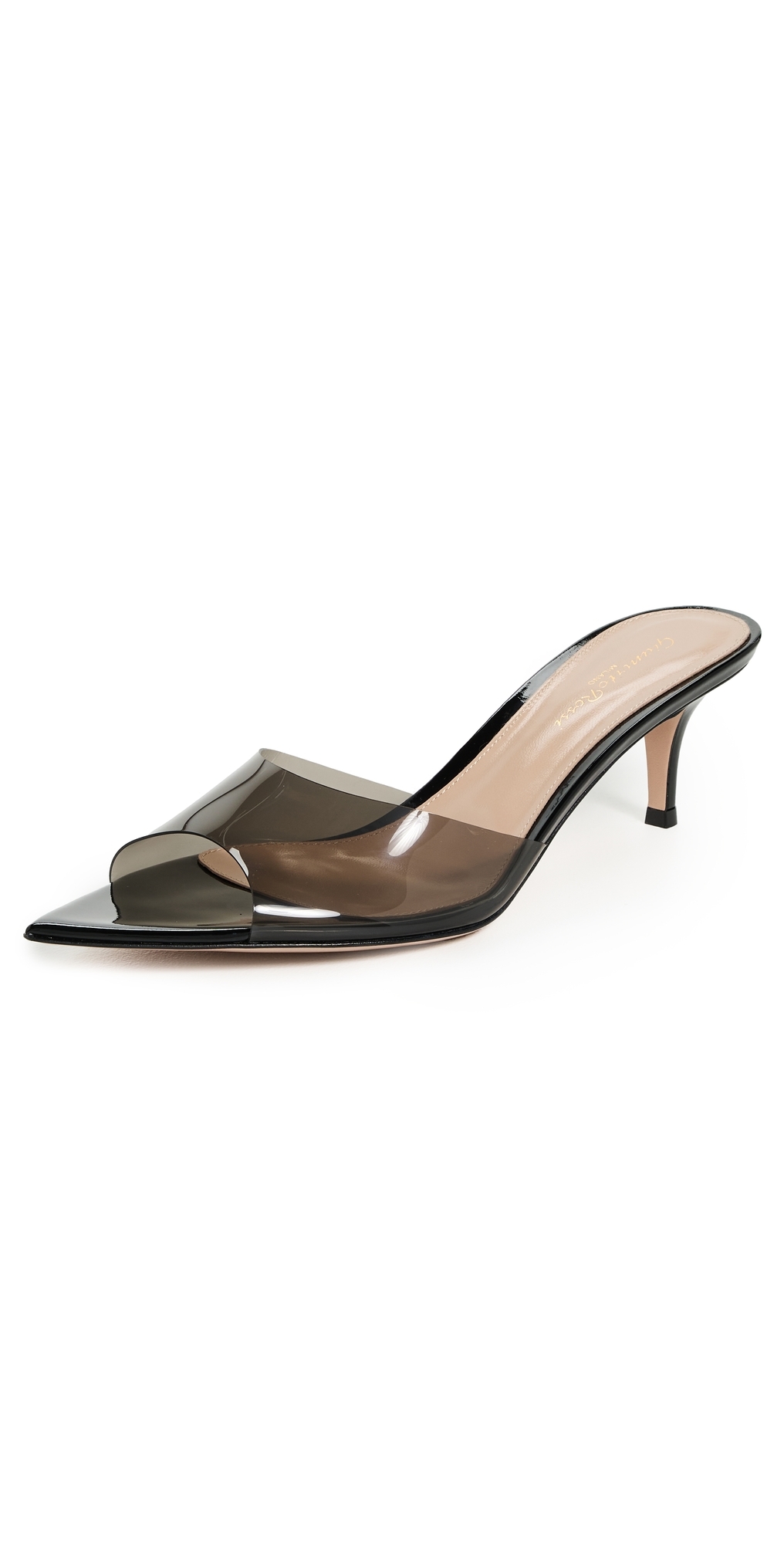Gianvito Rossi 55mm Elle Mules In Black