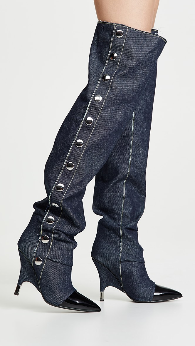 giuseppe thigh high boots