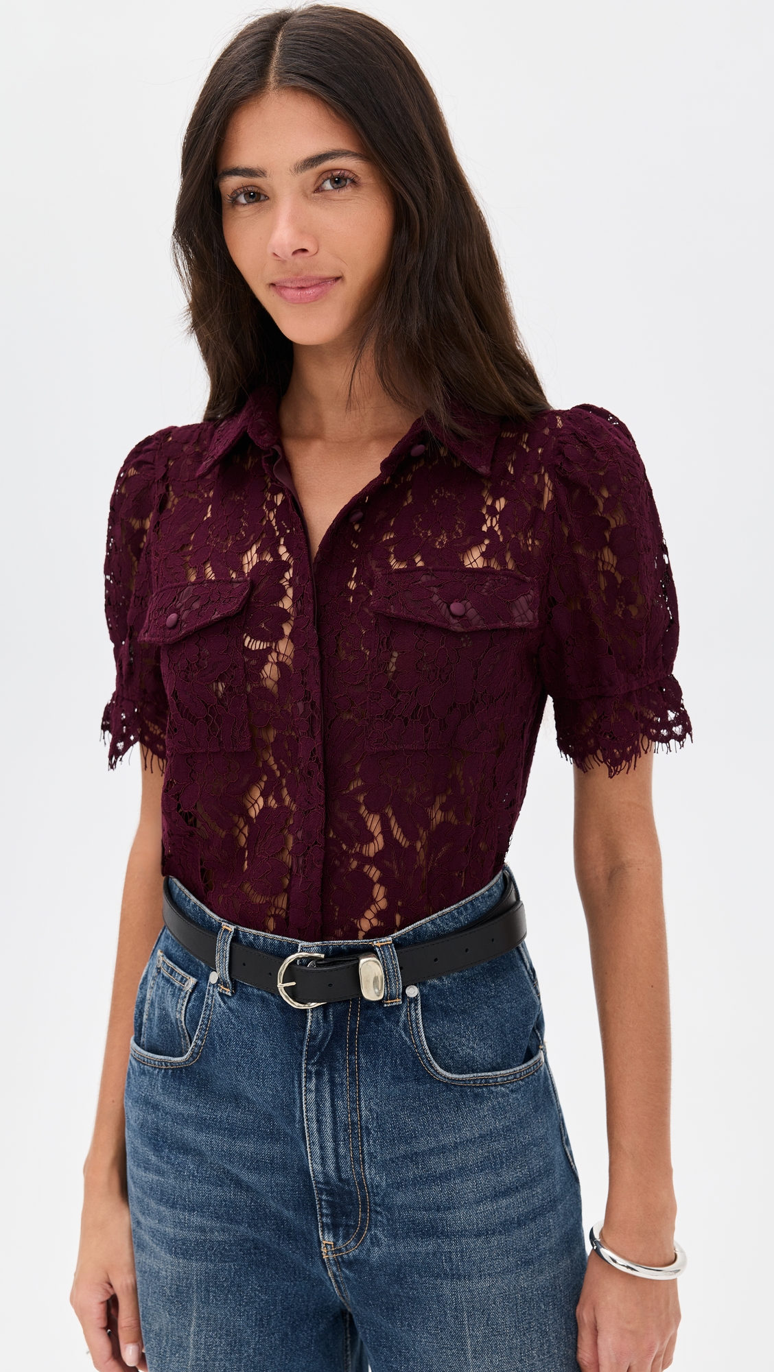Generation Love Mina Lace Shirt