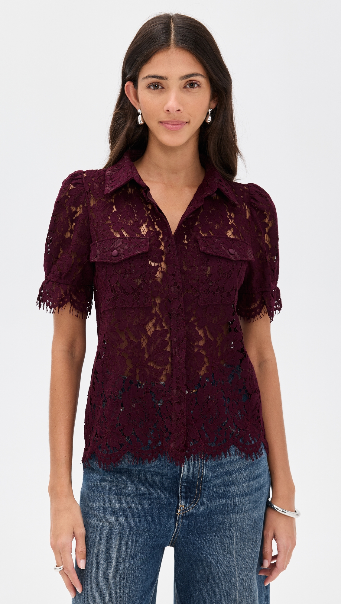 Generation Love Mina Lace Shirt thumbnail