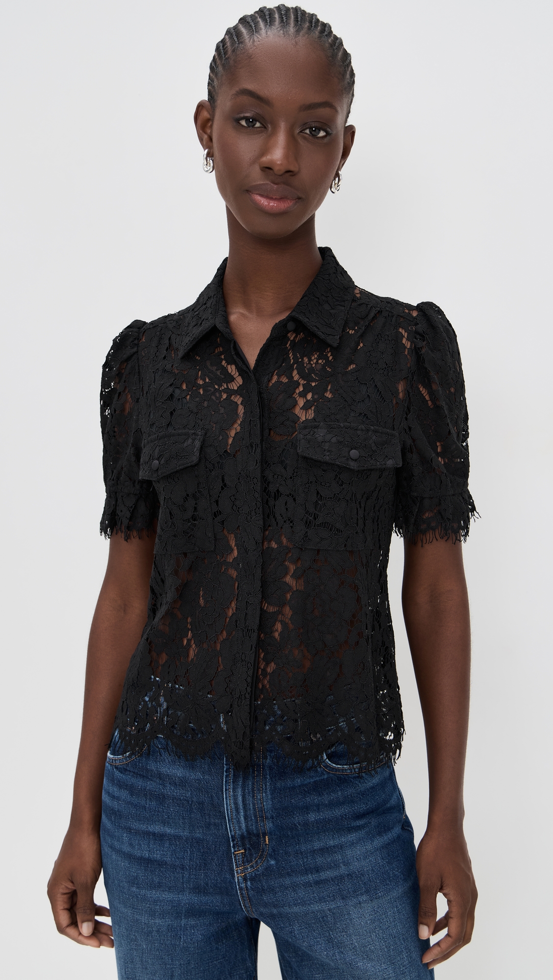 Generation Love Mina Lace Shirt