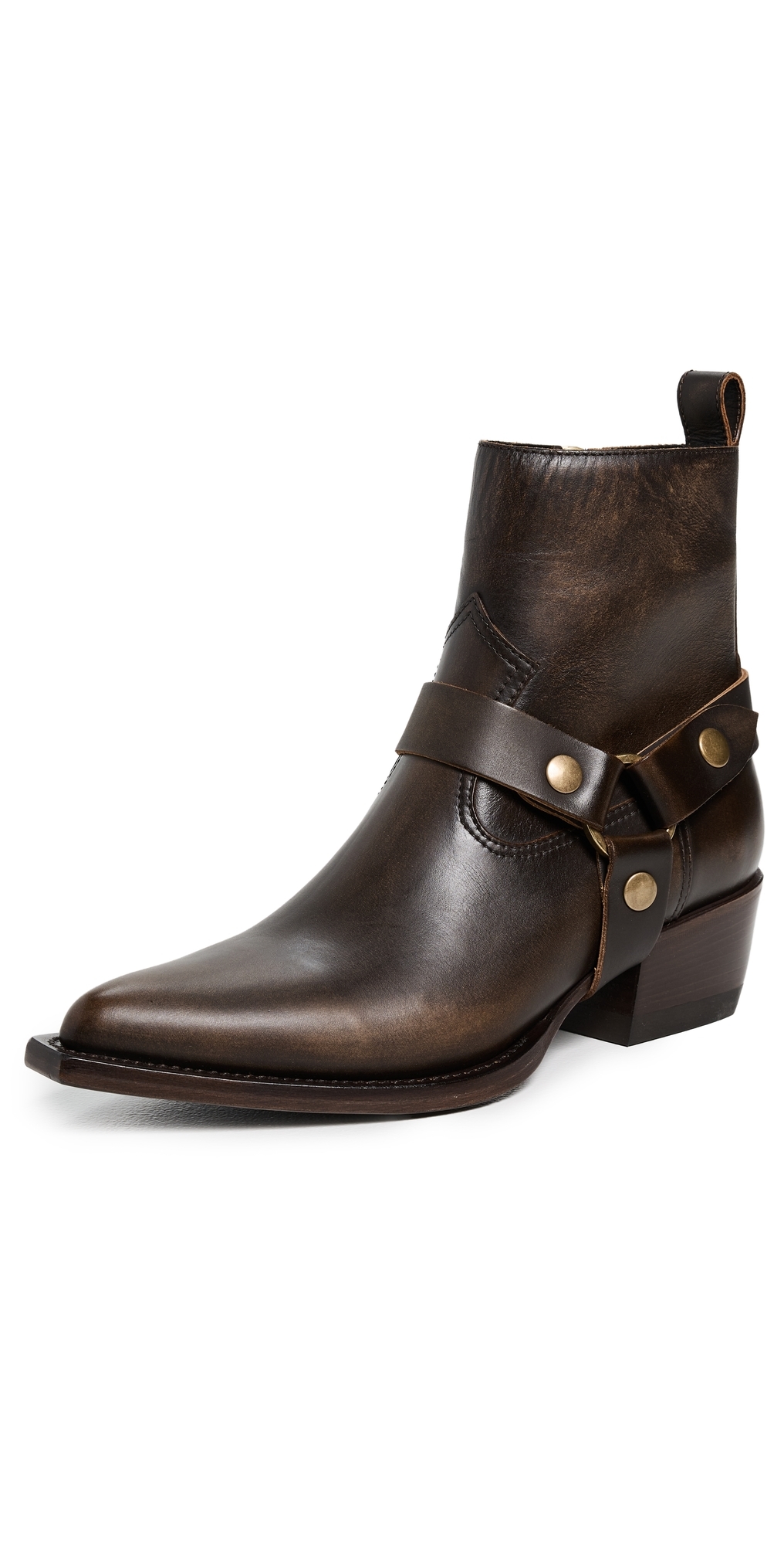 Golden Goose Deluxe Brand Women Debbie Distressed Leather Boots In Brown