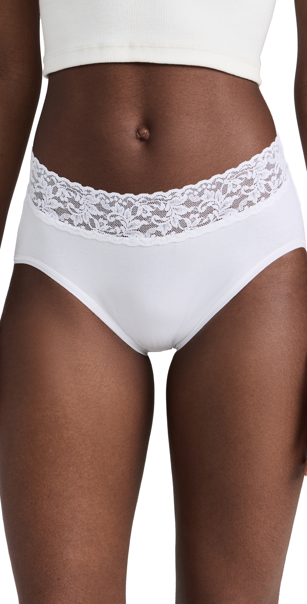 Shop Hanky Panky French Briefs White