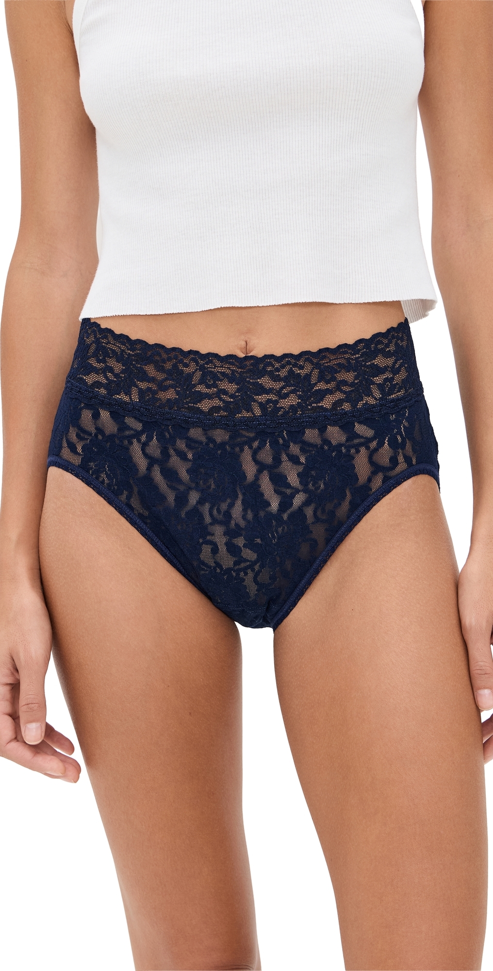 Hanky Panky French Briefs Navy In Blue