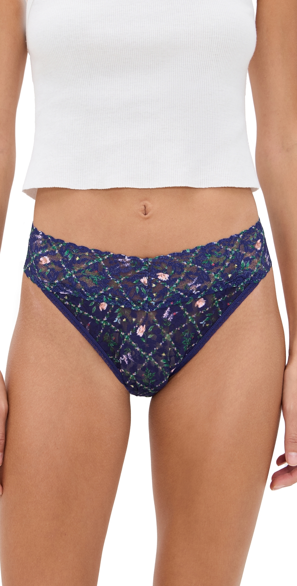 Hanky Panky Original Rise Thong Everlasting In Blue