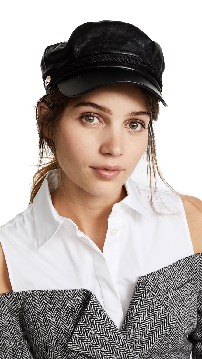 Hat attack leather baseball cap clearance
