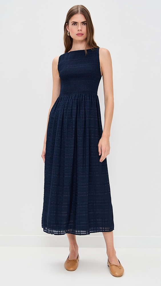 ワンピース house on the hill dress navy Hill House Home The Cosima Nap Dress | Shopbop