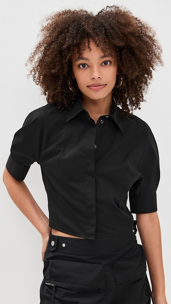 Helmut Lang Relaxed Silk Shirt | Shopbop