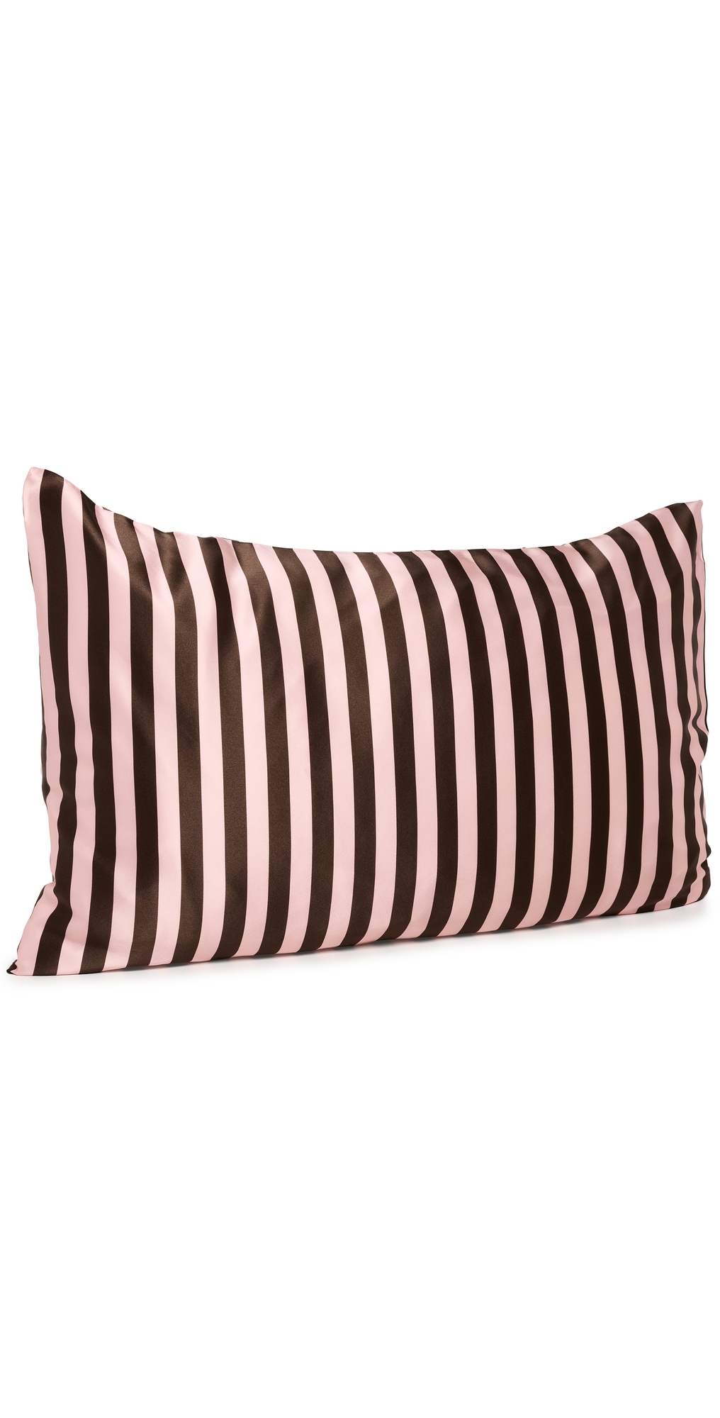 Hommey Silk Standard Pillowcase Rocky Road In Brown