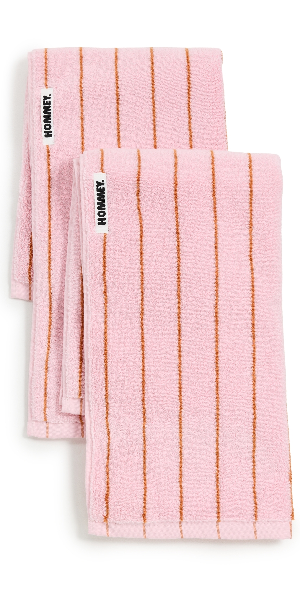 Hommey Hand Towel 2 Pack Fleur In Pink