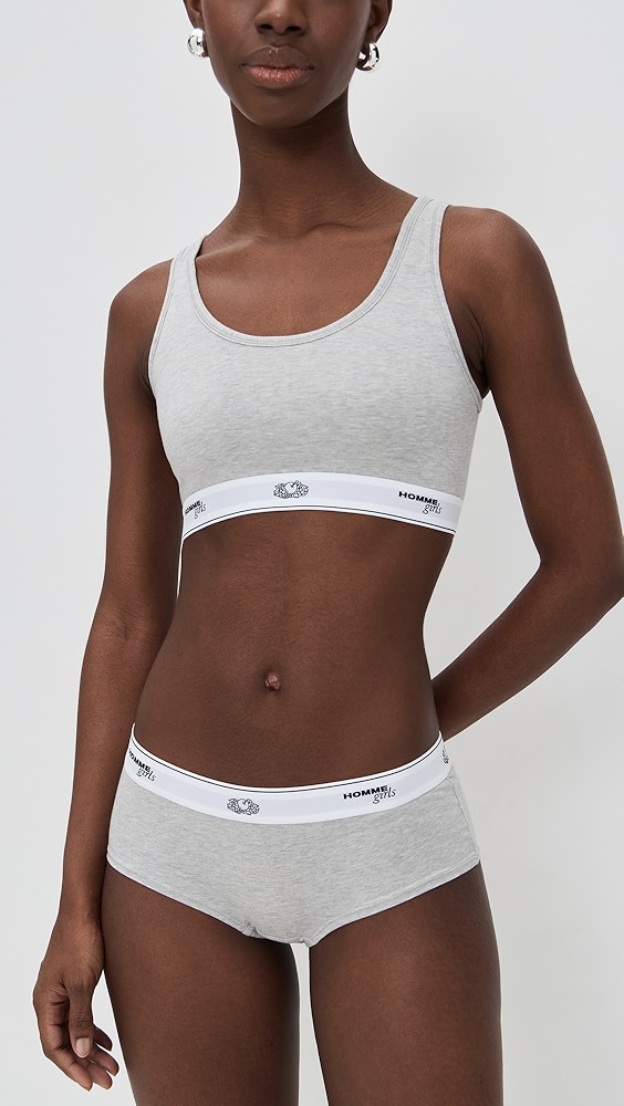 HOMME girls ストライプ　ショーツ HOMME girls ストライプショーツ