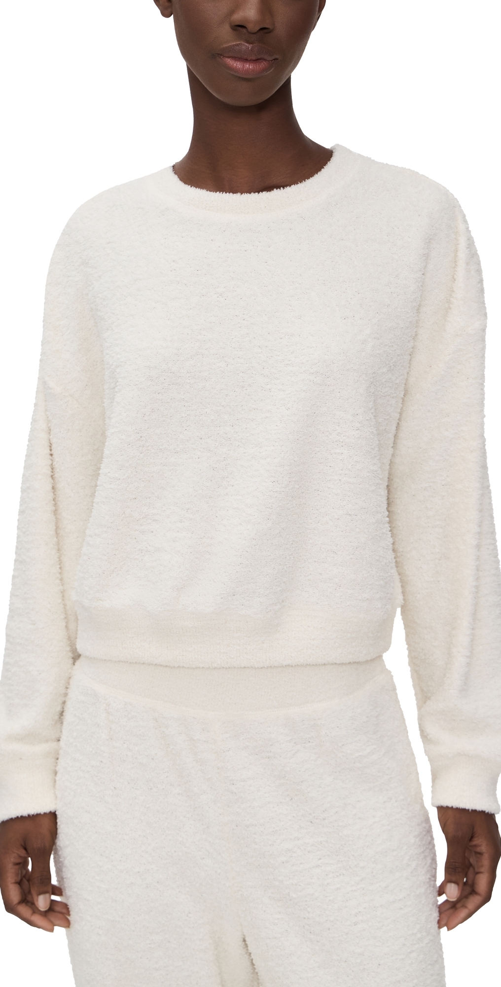 Honeydew Intimates Comfort Queen Sweatshirt Ivory In White