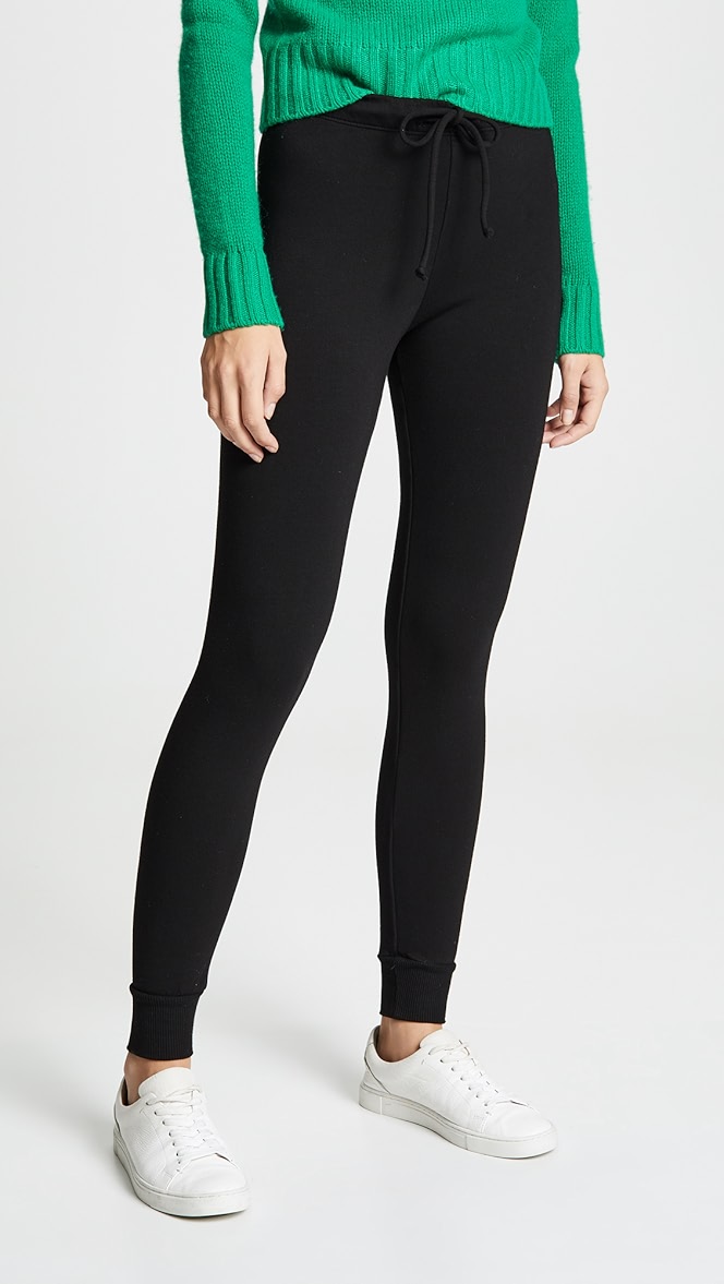 fleece skinny joggers