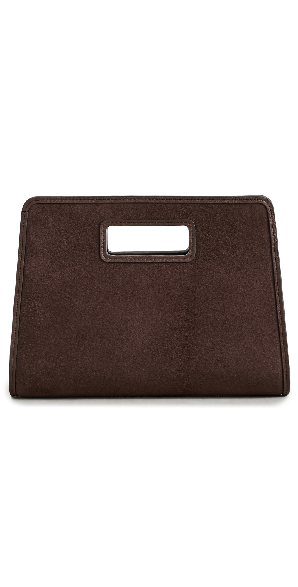 Hunting Season Retro Clutch Dark Brown In Brown