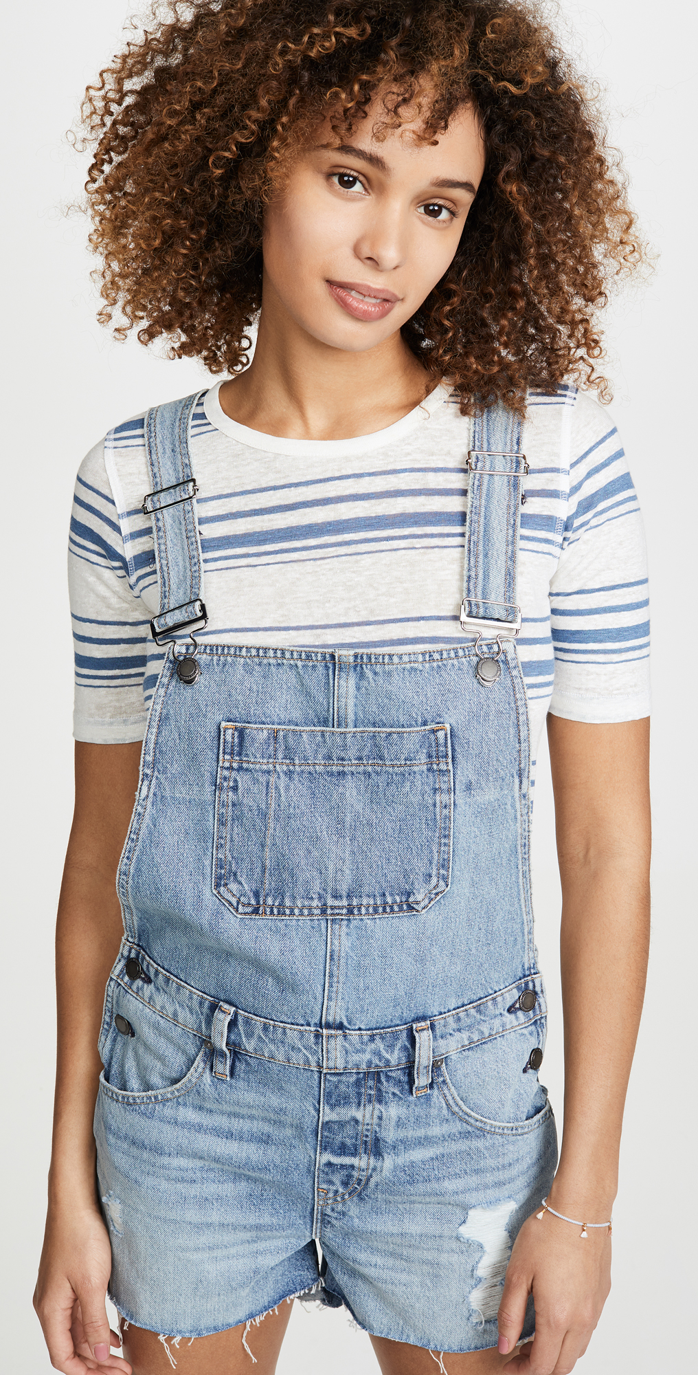 Hudson jeans sloane short overalls clearance