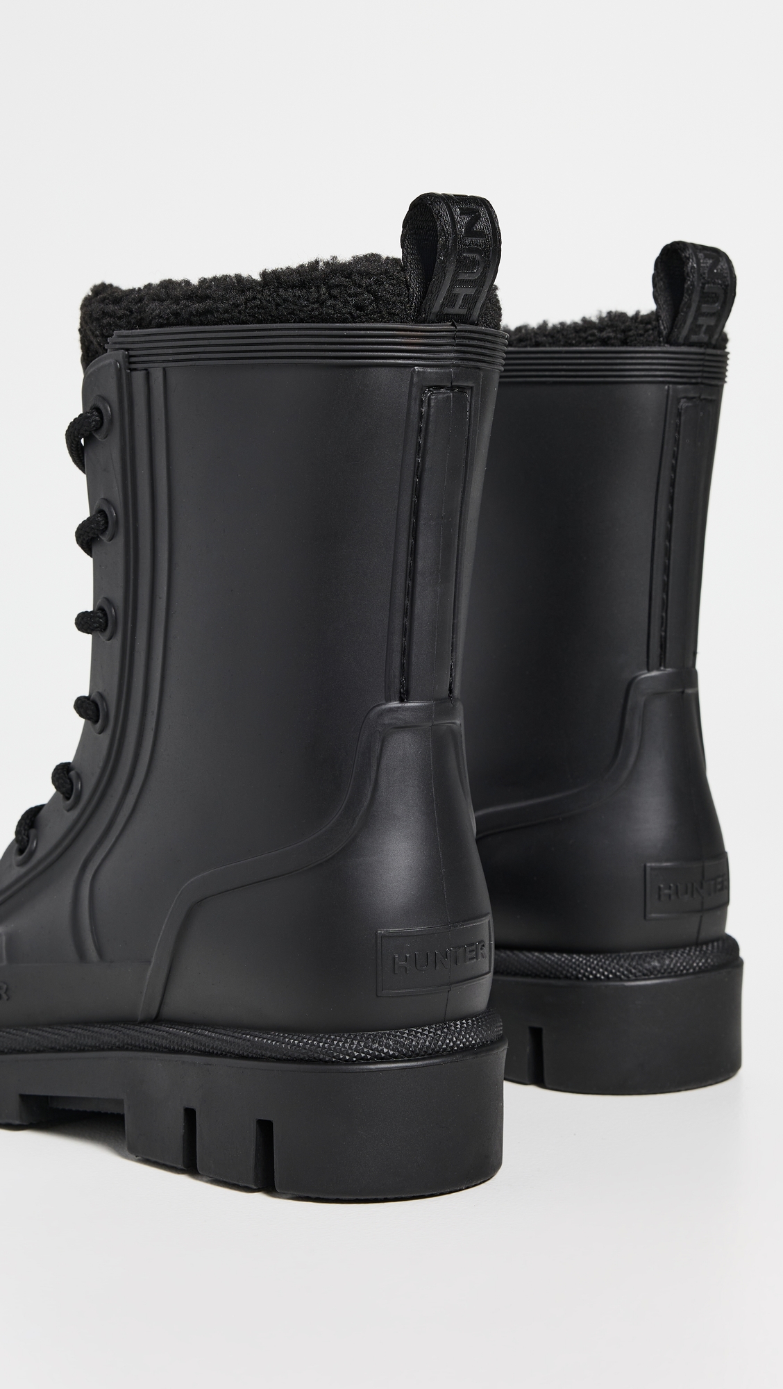 Hunter Boots Diana Lace Up Rain Boots