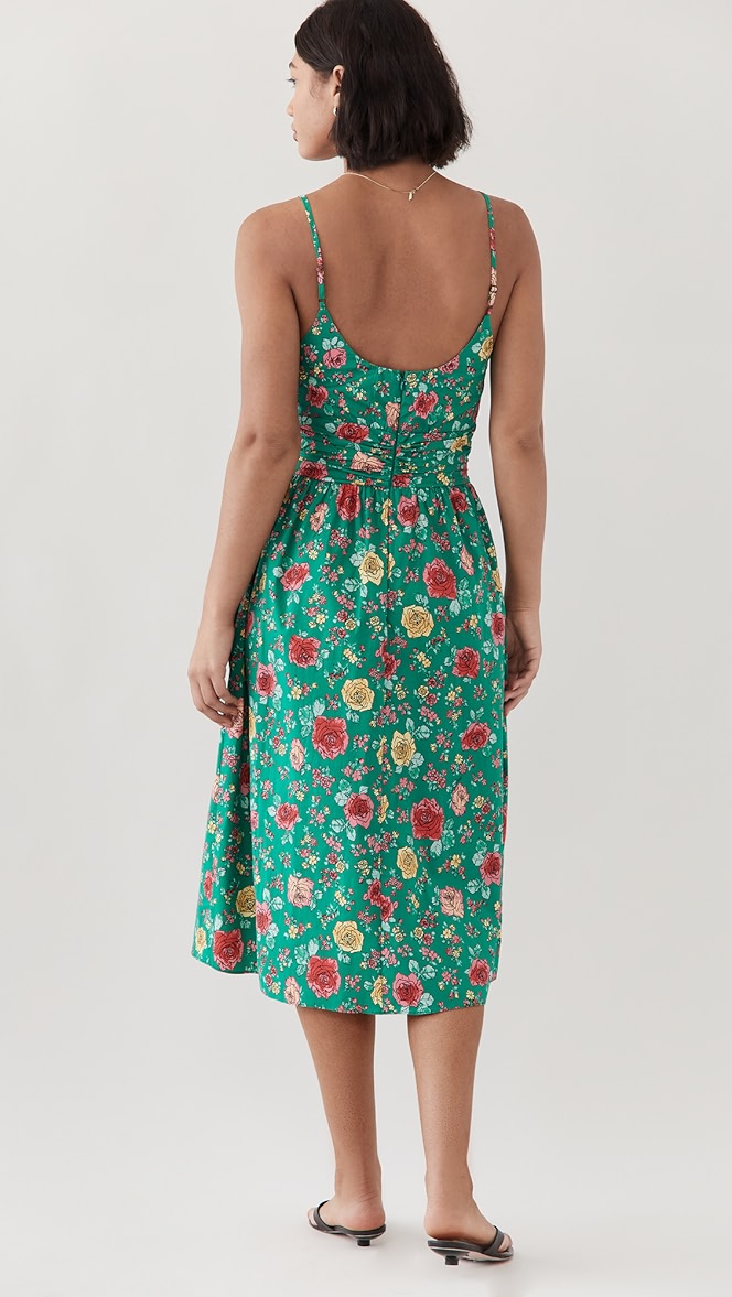 Lucy strappy midi dress clearance