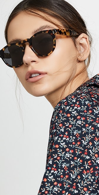 Illesteva round sunglasses clearance