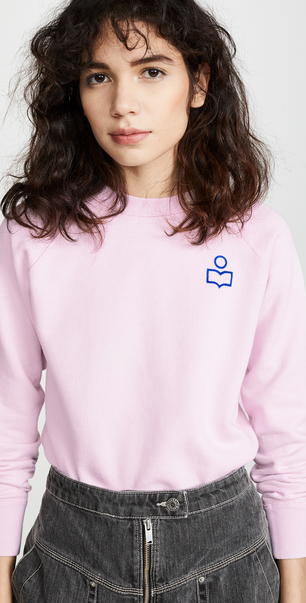 isabel marant hoodie pink