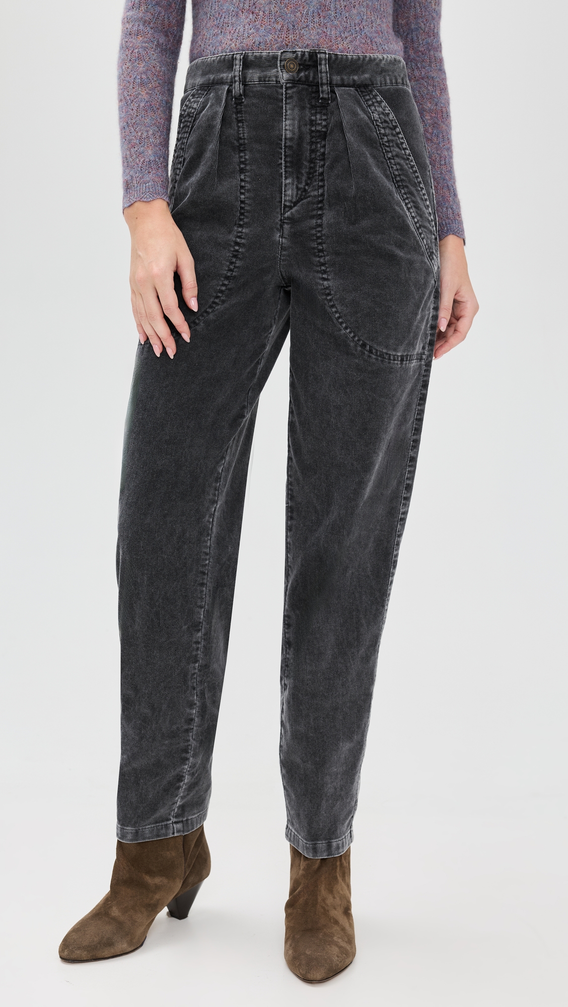 Isabel Marant Étoile Onyta Corduroy Trousers thumbnail