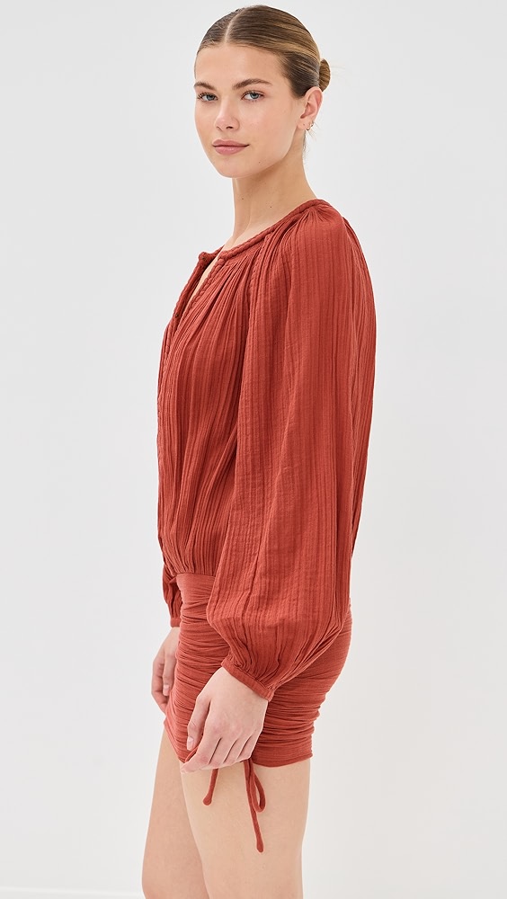 ワンピース Isabel Marant 'Jaoni' dress Isabel Marant Jaoni Dress in Burnt Orange | FWRD