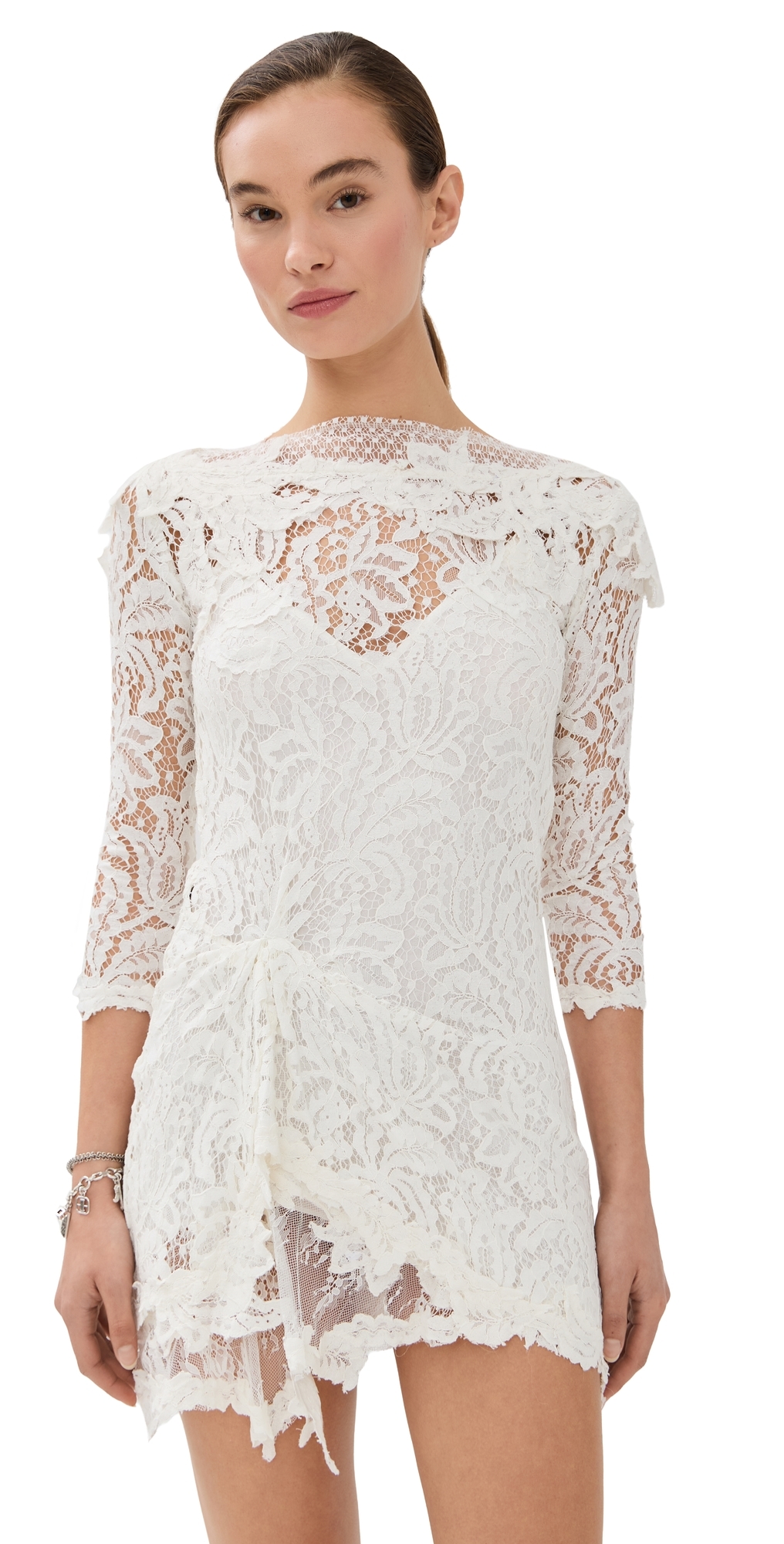 Isabel Marant Rubiana Dress White In White