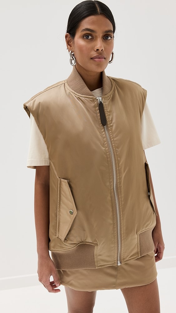 J.W. Anderson Sleeveless Bomber Jacket