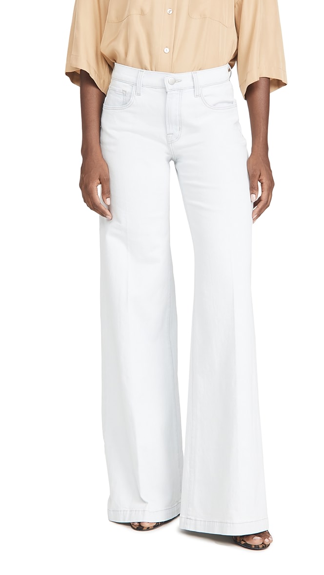 Wide leg mid rise pants clearance