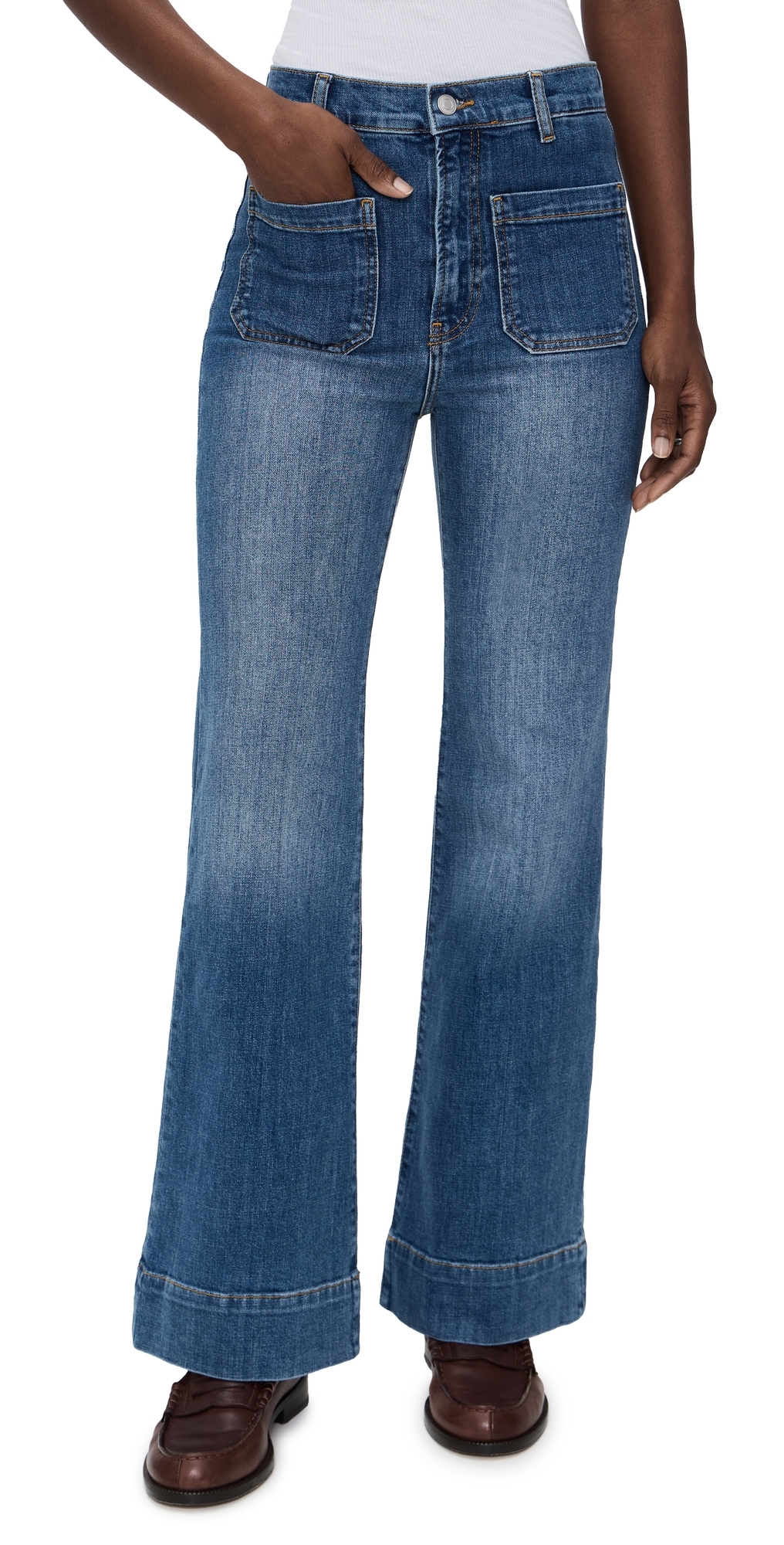 Jeanerica Sw006 St Monica Jeans Brisk Mid Vintage In Blue