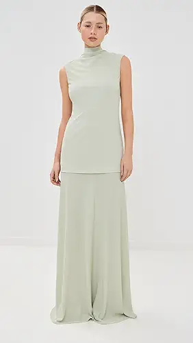 Jil Sander Sleeveless High Neck Dress