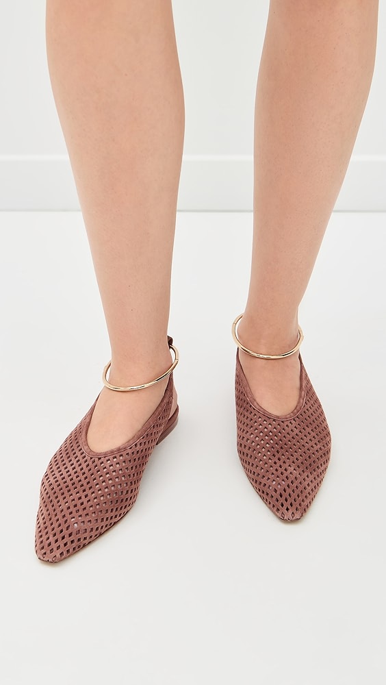 Jil Sander Slingback Flats | Shopbop