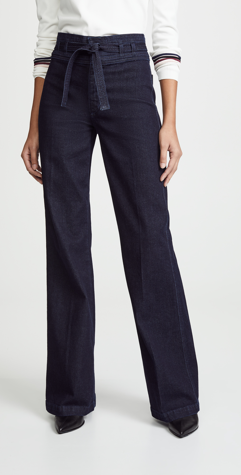 joe's high waist flare jeans