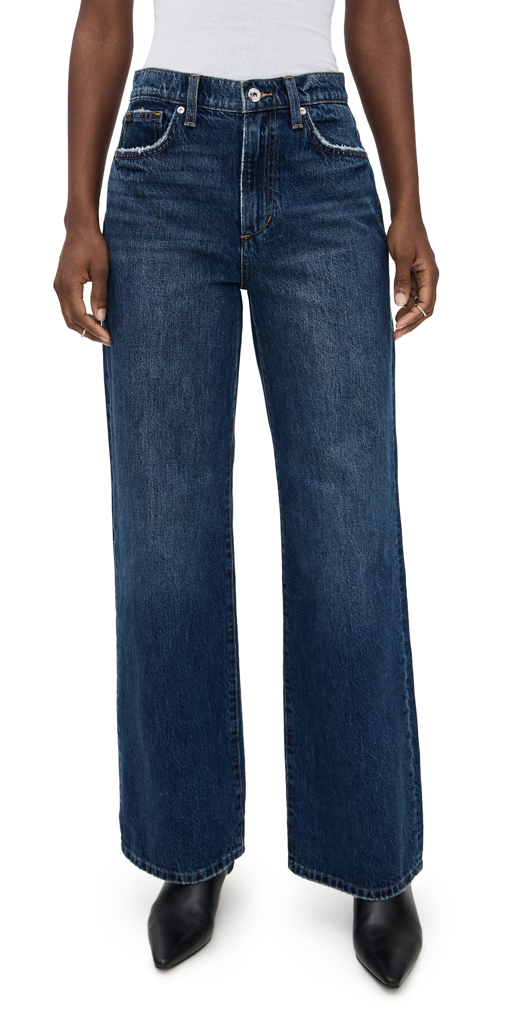 Joe's Jeans The Harlowe Jeans Transit In Blue