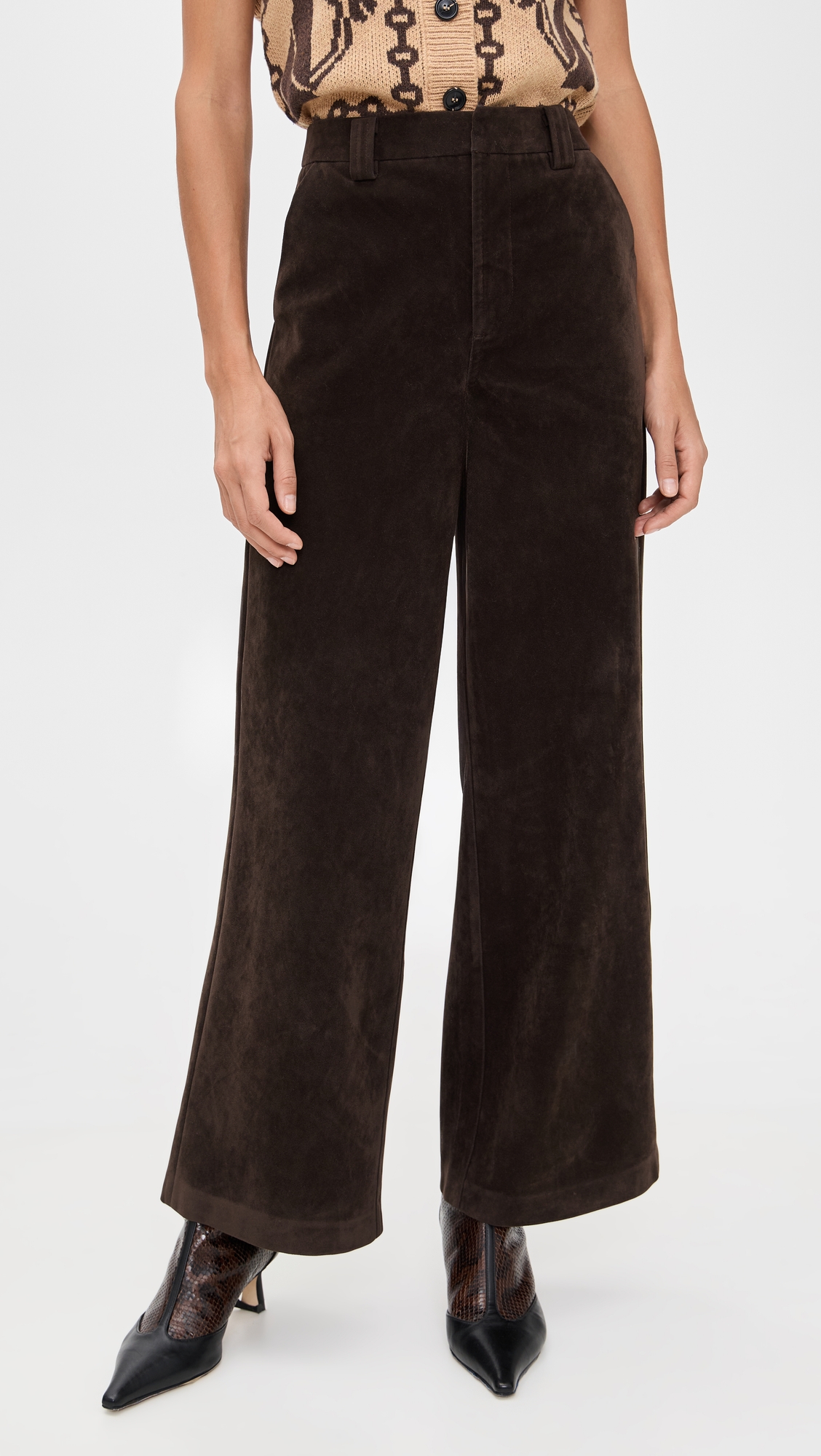 Joe's Jeans The Mia Ankle Vegan Suede Pants