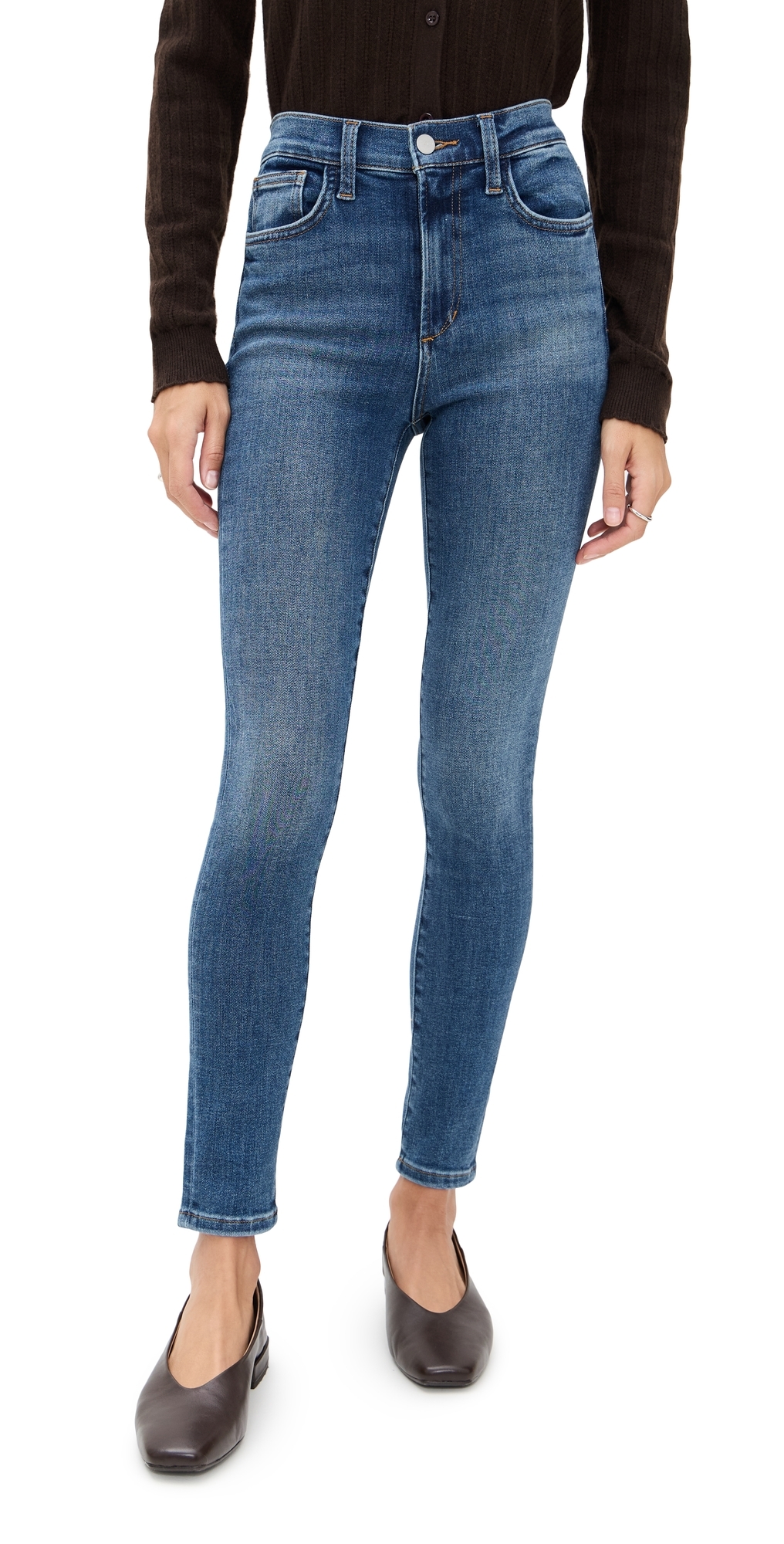Joe's Jeans The Charlie Ankle Jeans Crave In Gold
