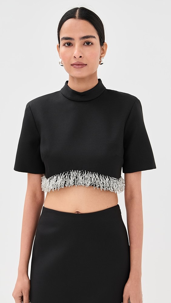 SIMKHAI Jalen Cropped Top Shopbop