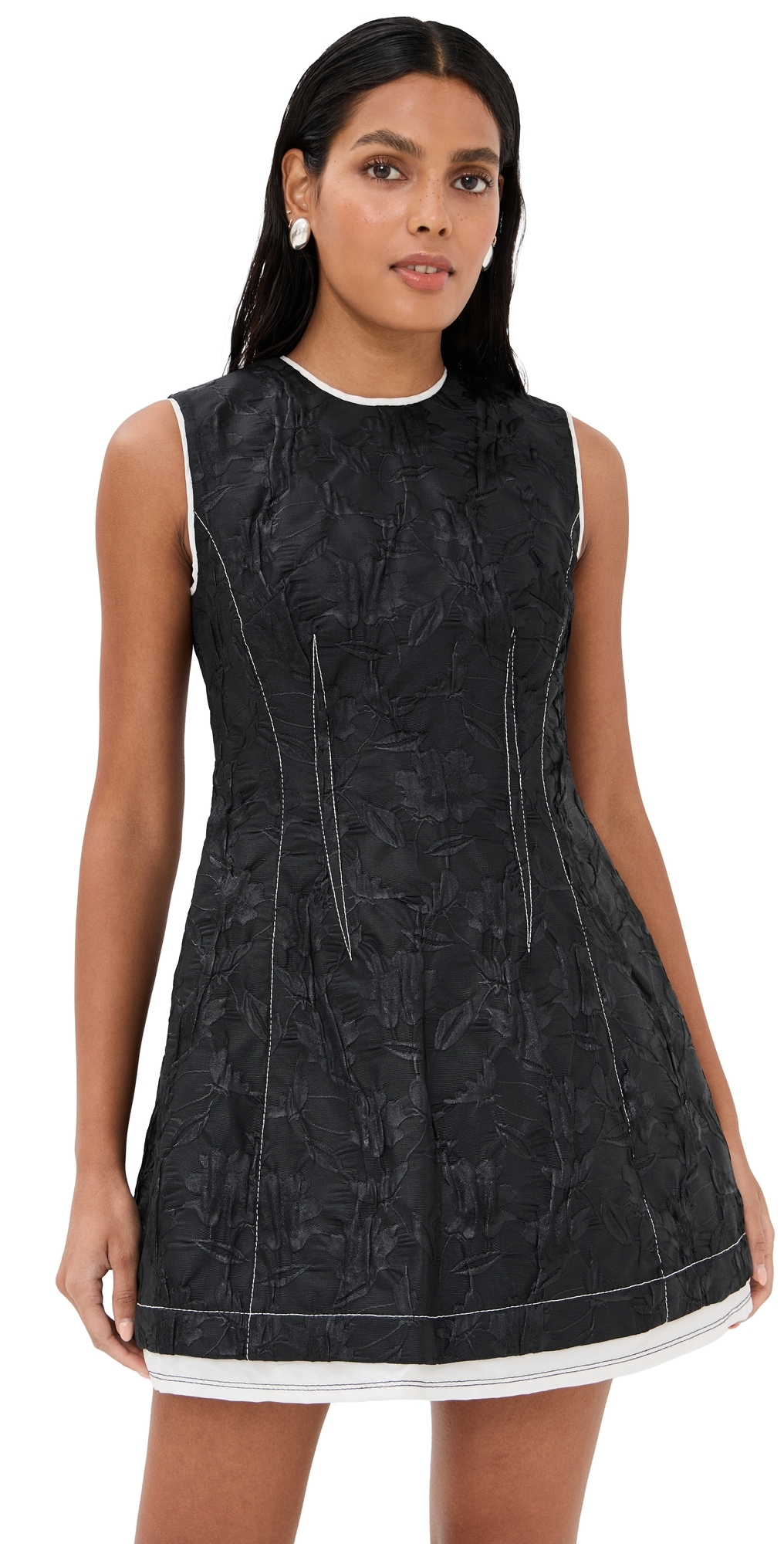 Simkhai Audrina Mini Dress Black In Black