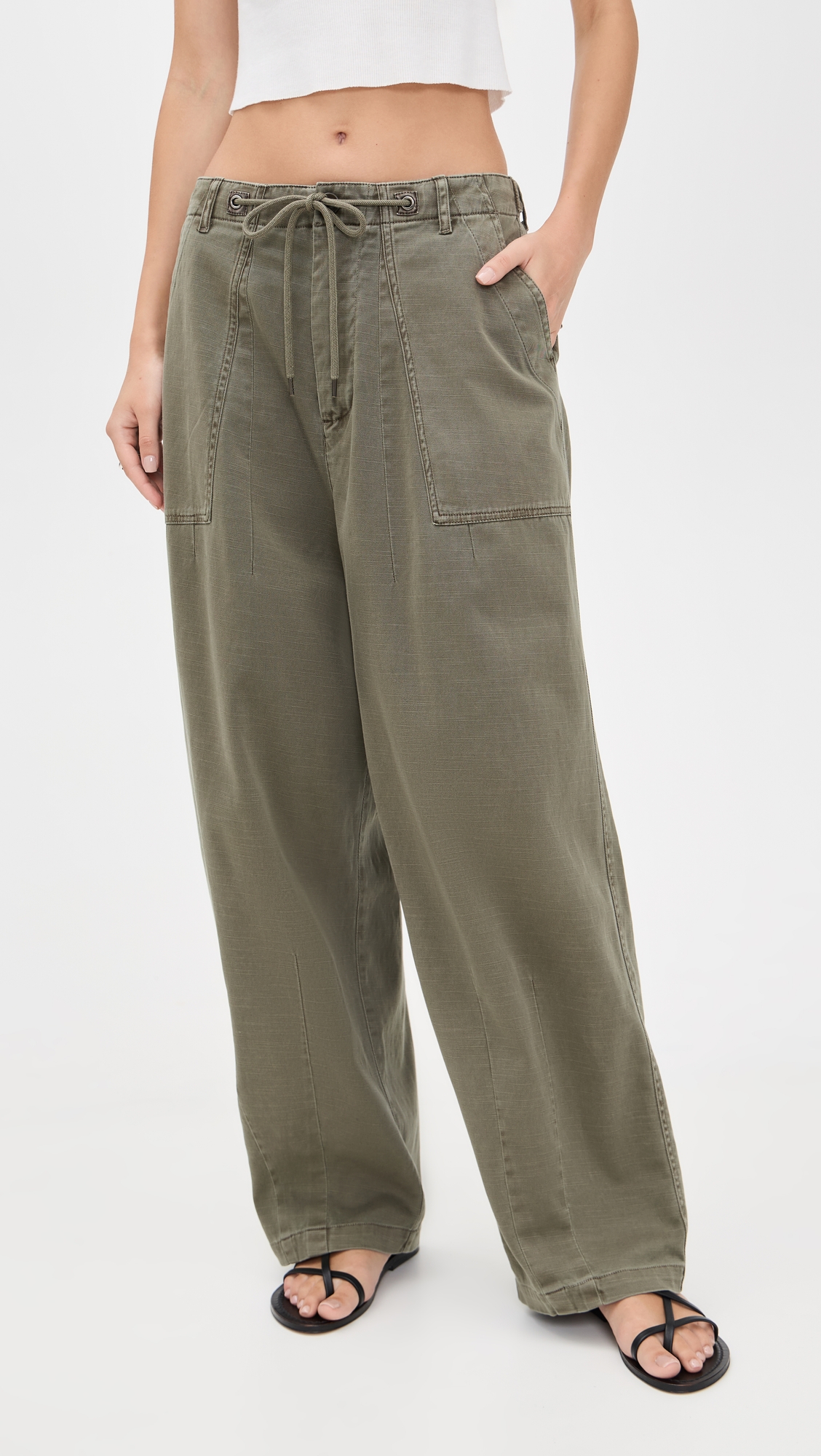 James Perse Oversized Military Pants