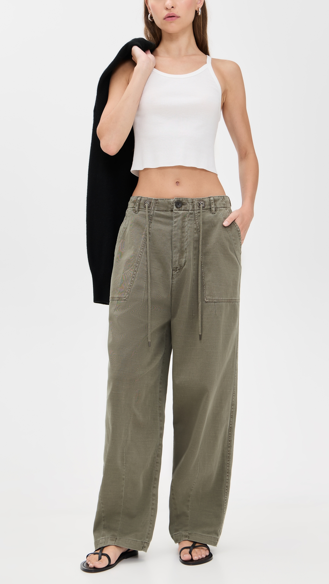 James Perse Oversized Military Pants thumbnail